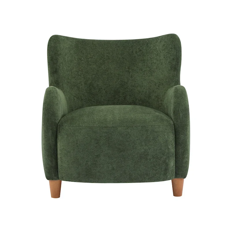Bacho Fabric Wingback Accent Chair by Christopher Knight Home
