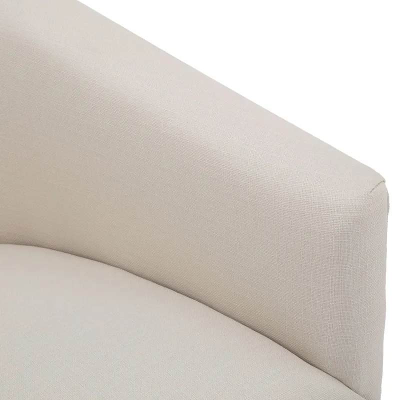 Elayne Skirted Fabric Swivel Accent Chair by Greyson Living