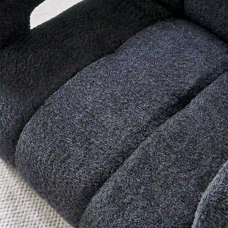 31.10 Wide Boucle Upholstered Accent Chair