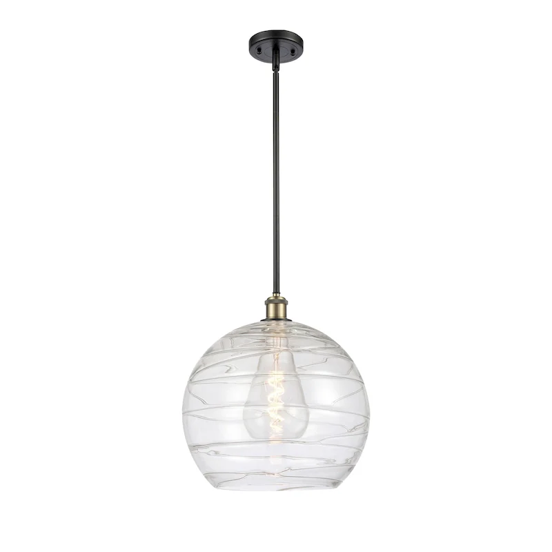Innovations Lighting Athens Deco Swirl 1 Light 14  Pendant