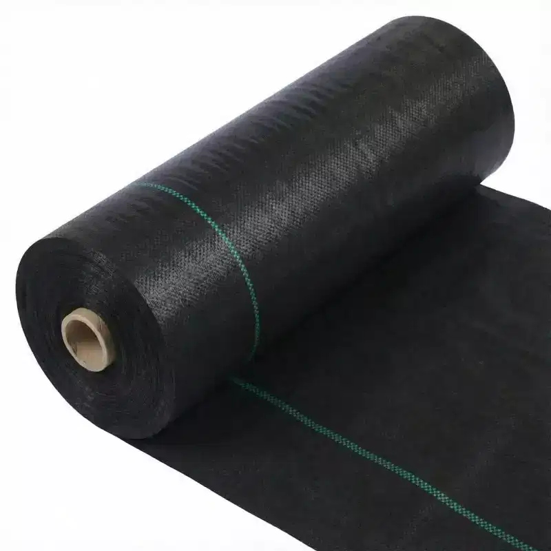 Weed Barrier Fabric, Heavy Duty Woven Geotextile Weed Cloth with Water Permeability for Garden Driveway Landscaping