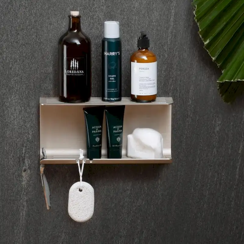 Double Shower Shelf