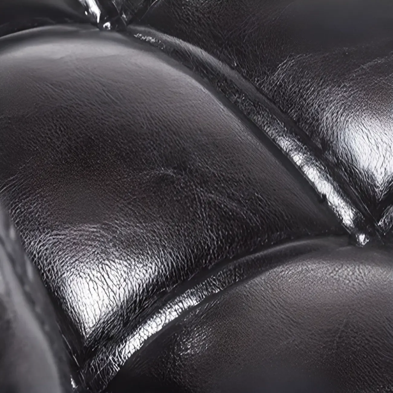 Elegant Low Back Bucket Faux Leather Bar Stool