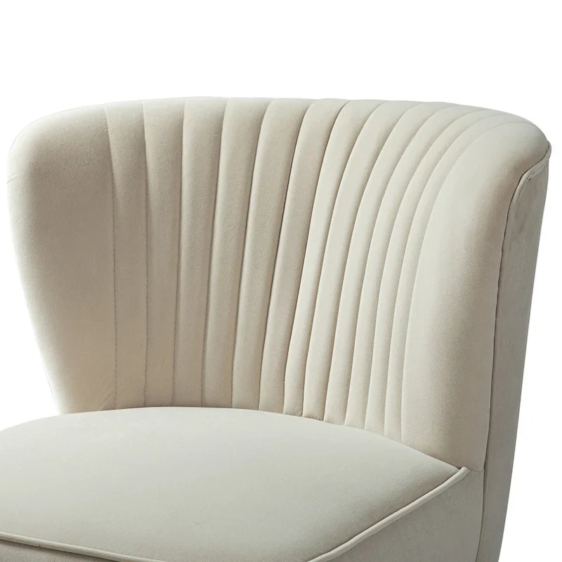 Barto Upholstered Side Chair with Tufted Back Set of 2 by HULALA HOME