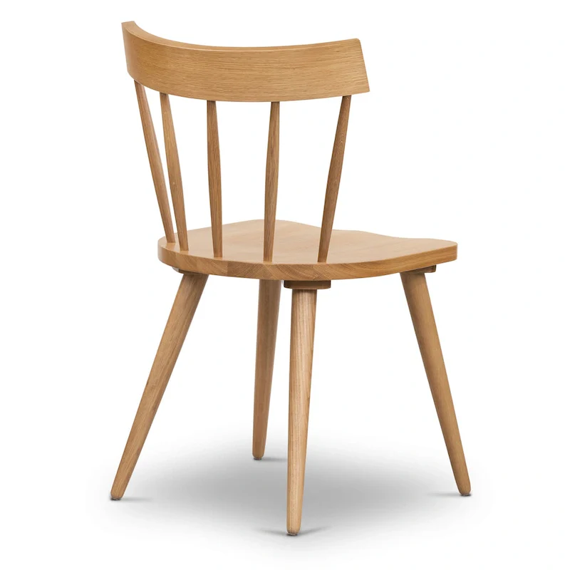 Hava Dining Chair - Solid Oak Wood with Spindle-Back