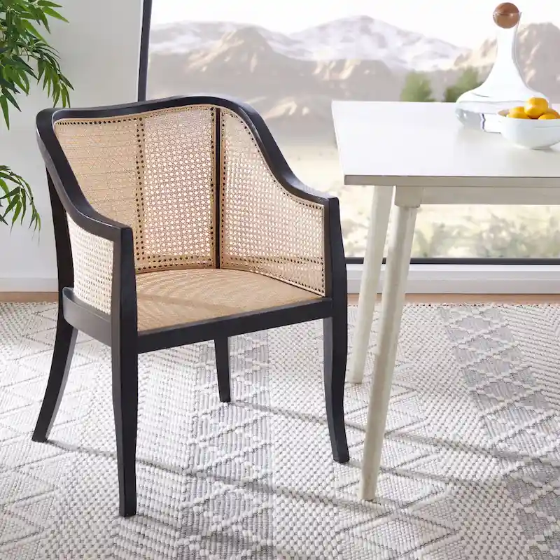 Olar Cane Dining Chair - 23.6  x 23.8  x 32.7  - 24Wx24Dx33H