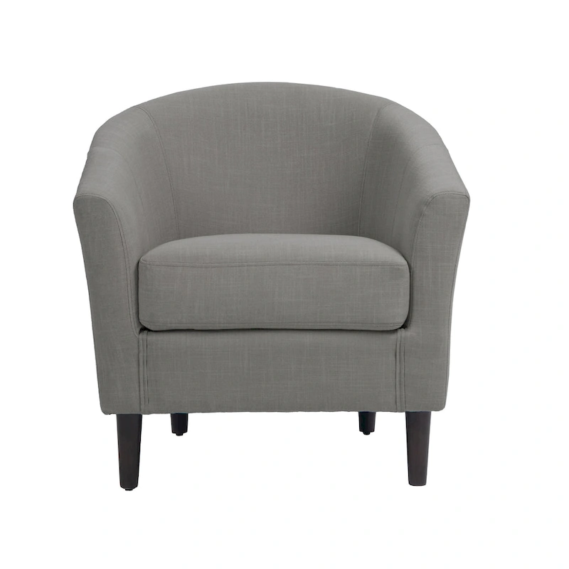 Modern Accent Chair Upholstered Barrel Chair