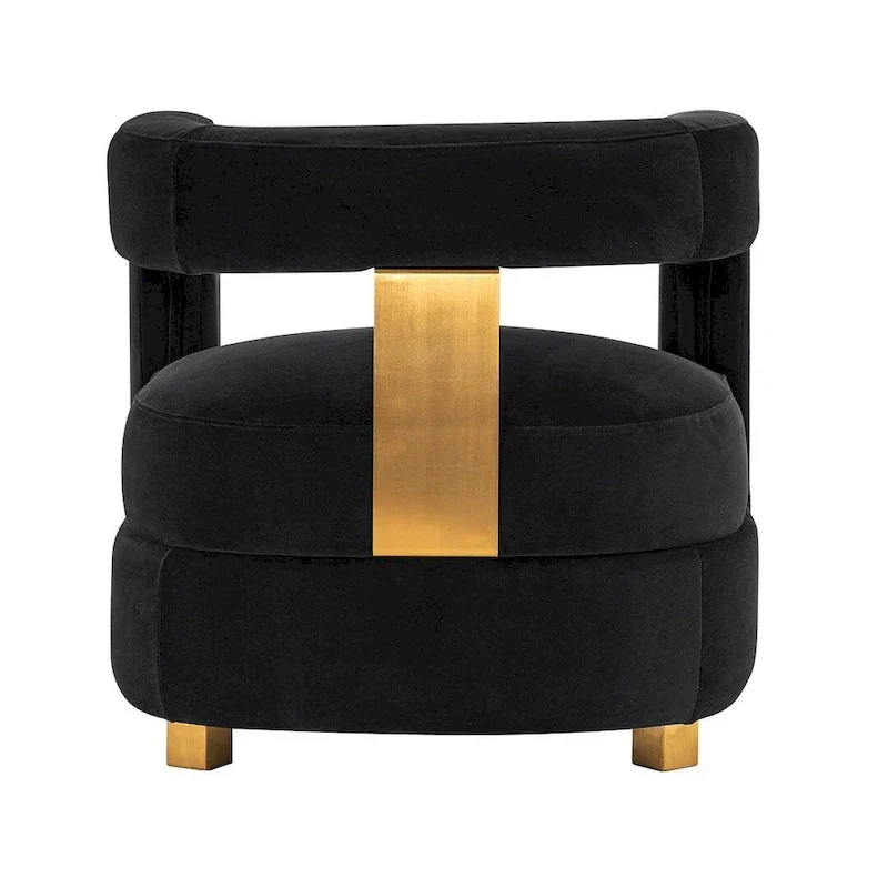 Modern Amirah Velvet Accent Chair