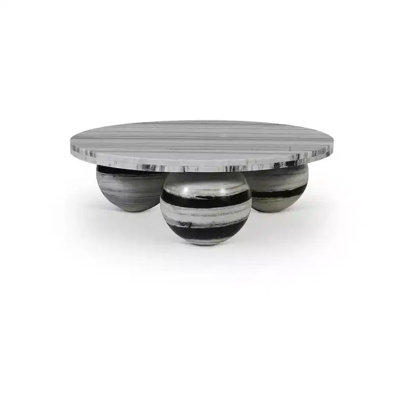 Meridian Furniture Spherical Genuine Marble Coffee Table