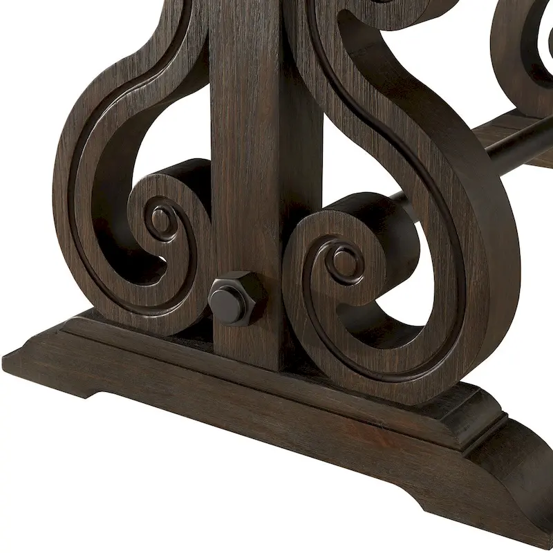 Wood Extendable Dining Table