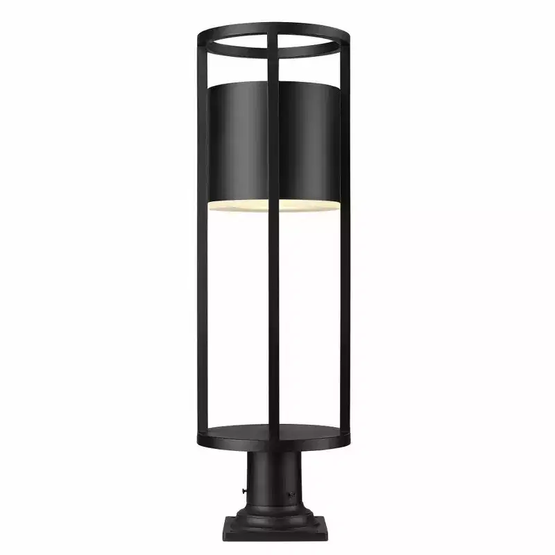 Z-Lite Luca 1 - Light Lantern in Black