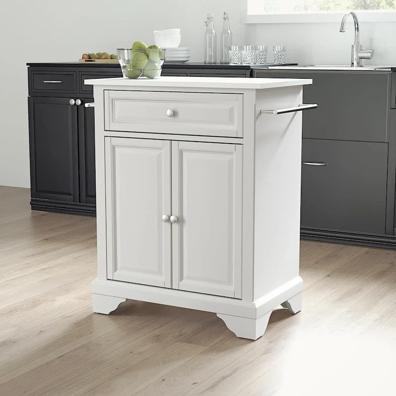 Crosley Lafayette Granite Top Portable Kitchen Island/Cart - 31W x 18D x 35.5H