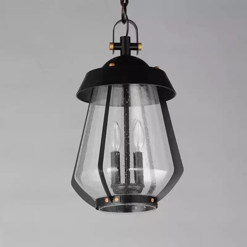 Maxim Lighting Mariner 2 - Light Pendant in Black/Antique Brass