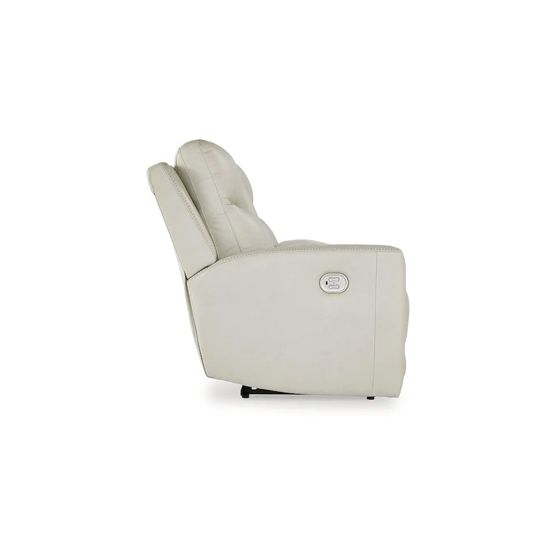 Signature Design by Ashley Mindanao Coconut Power Reclining Loveseat with Console - 79 W x 42 D x 43 H