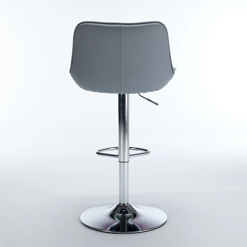 Swivel Bar Stools with Back - Multiple Colors