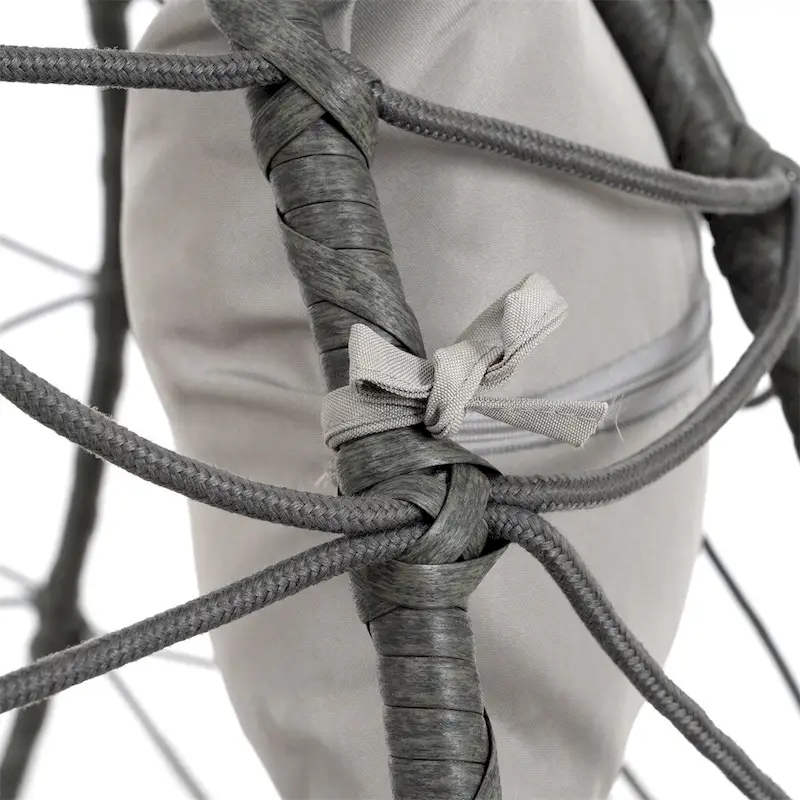 Egg Chair with Stand,Swing Chair,Patio Wicker Hanging Basket Chair