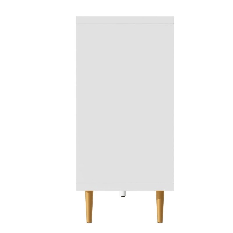 Modern TV Stand with Adjustable Shelves