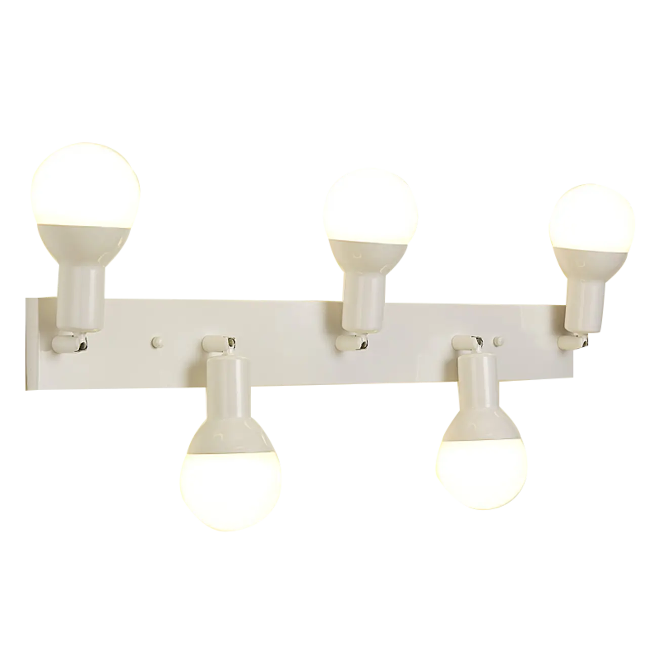 Modern White Multi -Light Bathroom LED Vanity Light