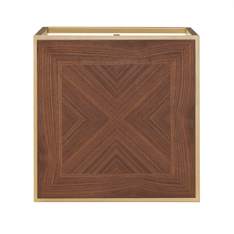 Cooke Square Table with Metal Base by iNSPIRE Q Modern