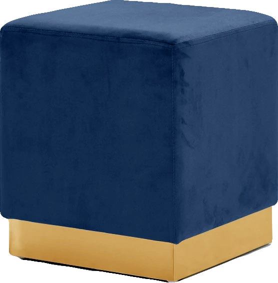 Jackson Velvet Ottoman in 6 Color Options