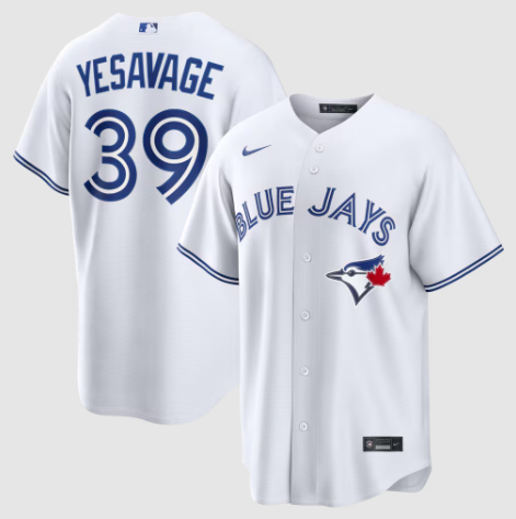 Toronto Blue Jays Trey Yesavage White Home Replica Jersey