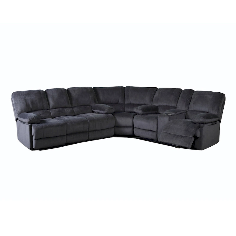Kevin Transitional Polyester Sectional