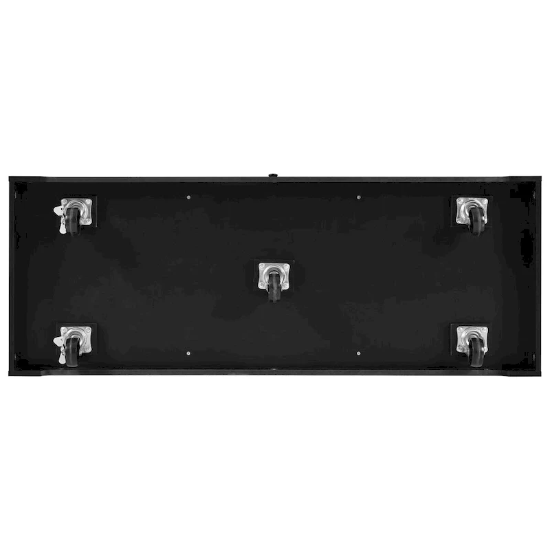 55.7 Kitchen Island with Drop Leaves, Rolling Cart with Power Outlet, Spice Rack, and 3 Drawers