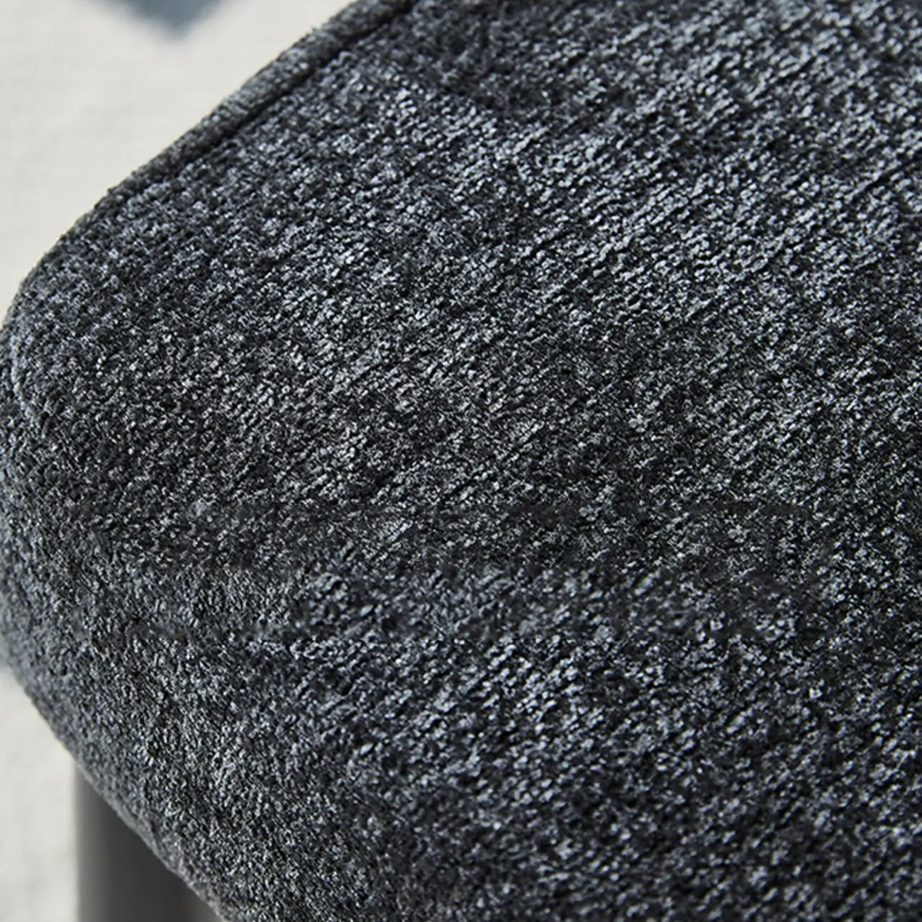 Mid-Century Modern Linen Upholstered Dining Chair