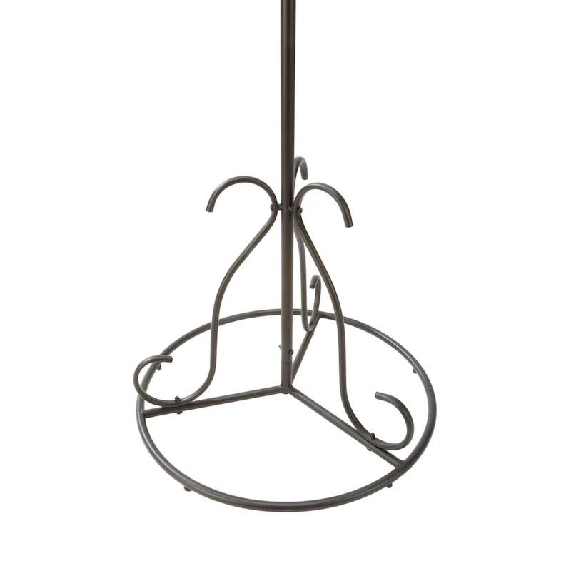 Brown Metal Classic Spiral Purse Tree