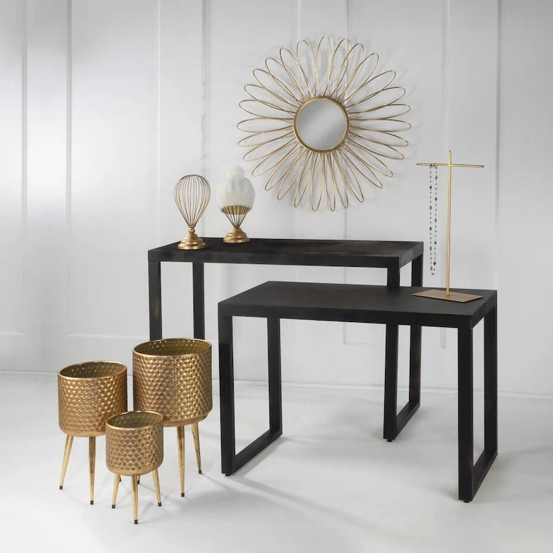 Modern Black Metal Tables