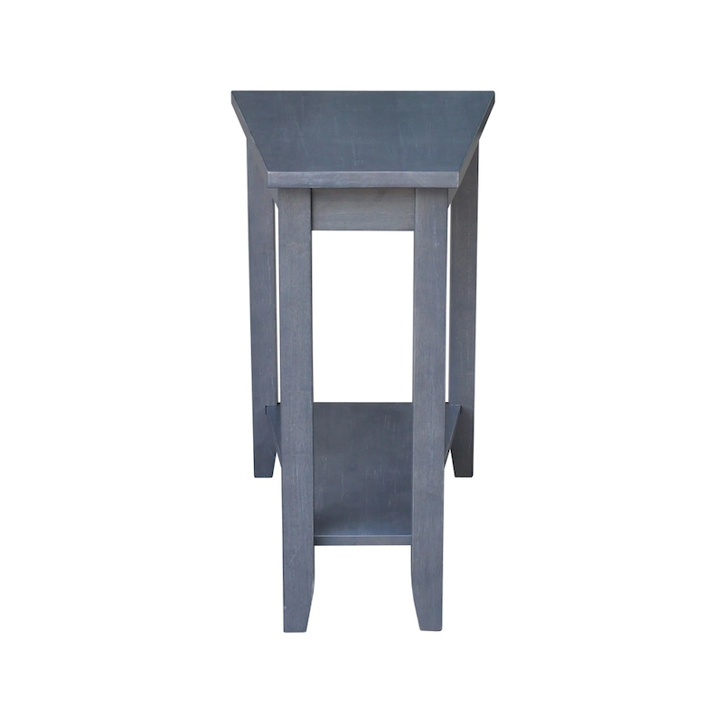 Keystone Solid Parawood Accent Table