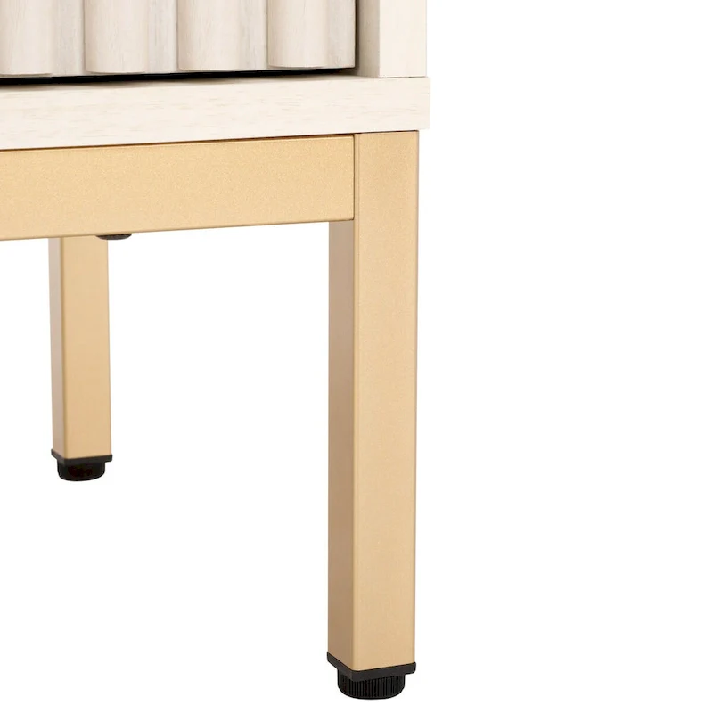 Alyse 2-Drawer 2-Shelf Entertainment Media Stand (Fits Up To 65  Flatscreen TV) - 60.4 In. x 15.6 In. x 24.8 In.