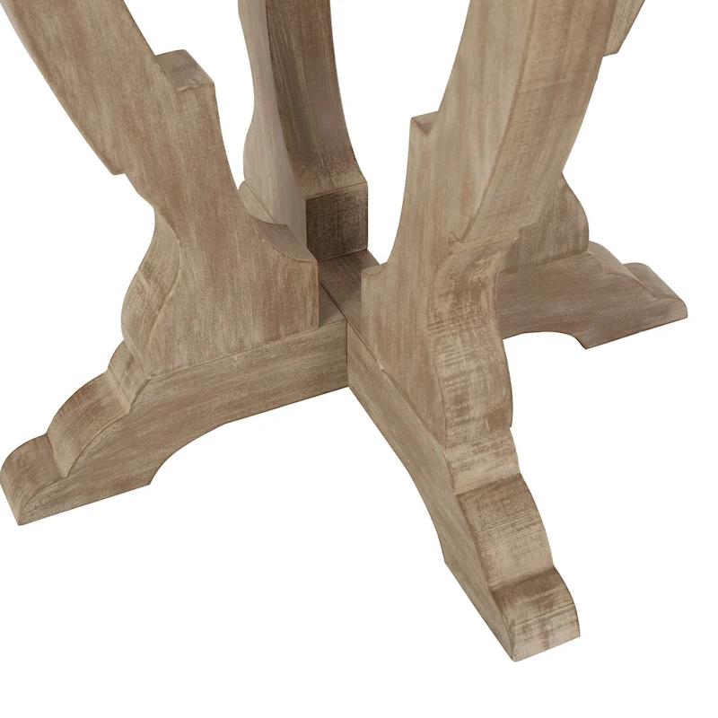 Purdin French Country Accent Table with Round Top by Christopher Knight Home