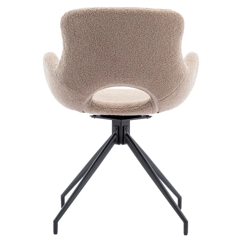 Swivel Dining Accent Chairs Set of 2 - N/A