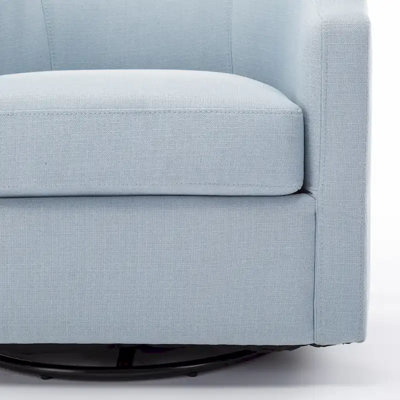 Swivel Glider Barrel Chair