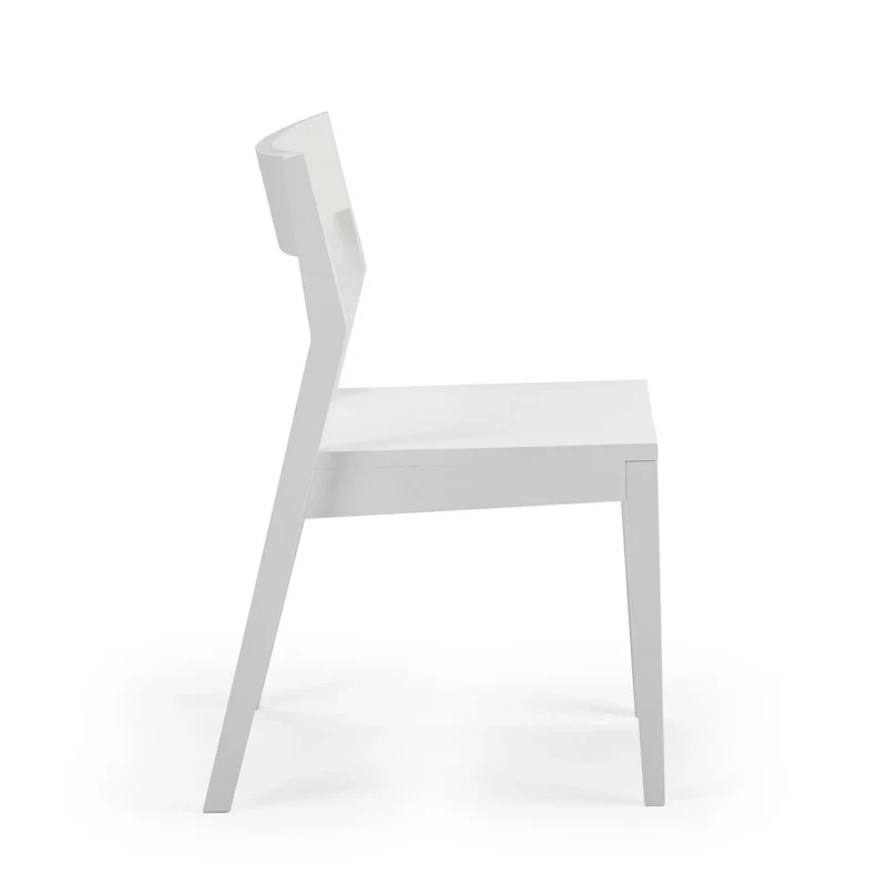 Plank and Beam Modern Solid Wood Dining Chair