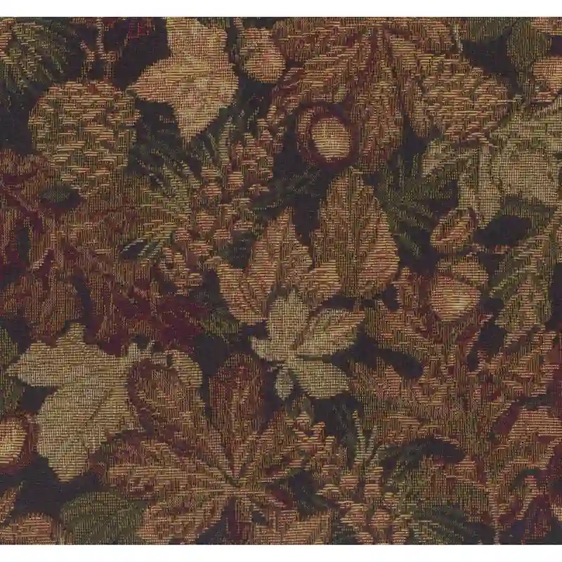 Bali 18-inch Footstool with Tapestry Cushion