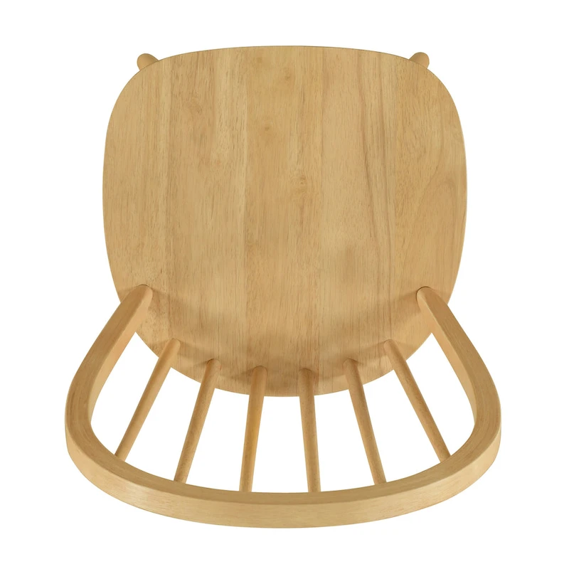 Declan Farmhouse High Back Spindle Dining Chairs (Set of 2) by Christopher Knight Home - 36H