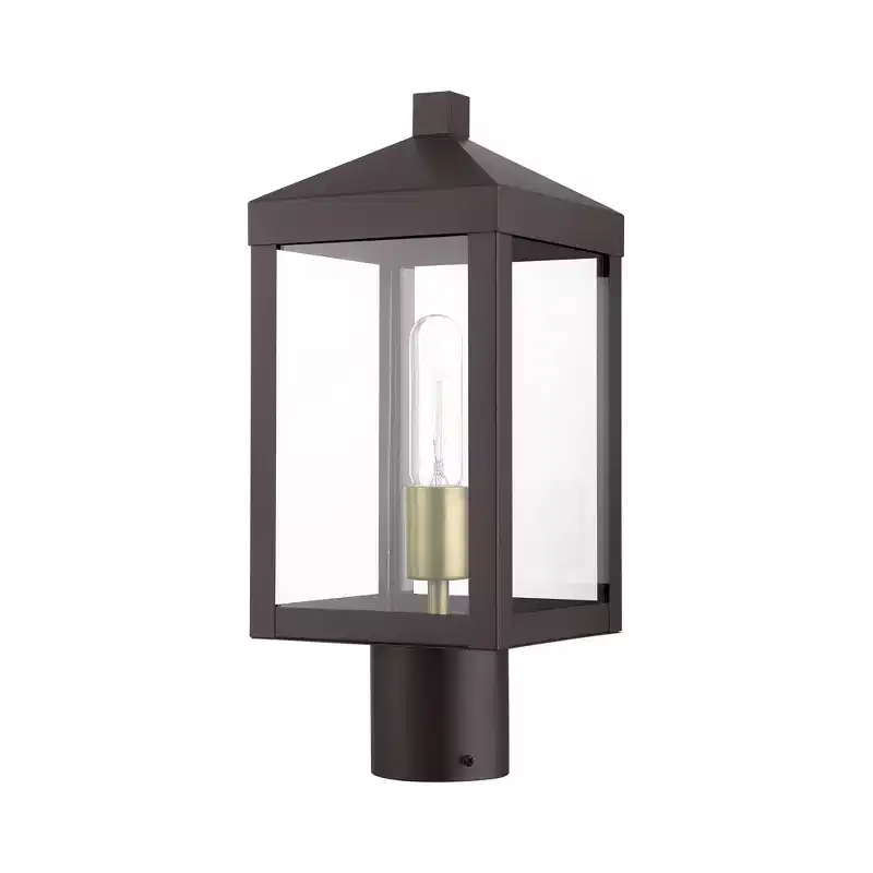 Livex Lighting Nyack 1 - Light Post Light in Bronze