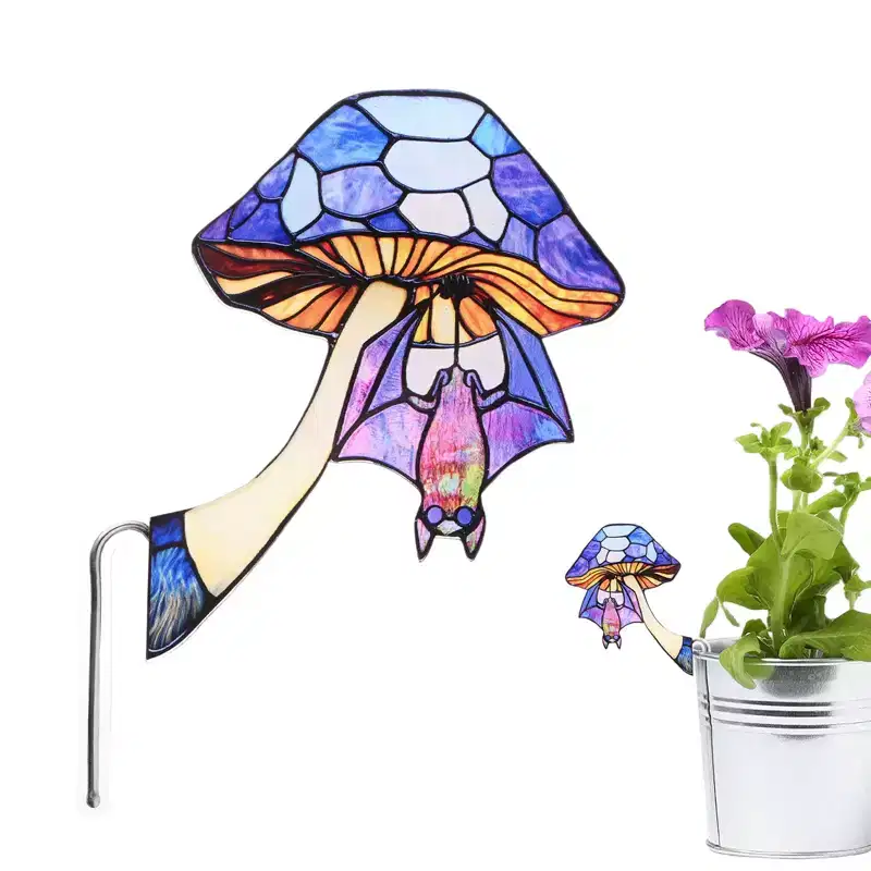 Unique Bargains Acrylic Outdoor Nature And Outdoors Garden Decoration Ornament 5.2 Inch 1 Pc