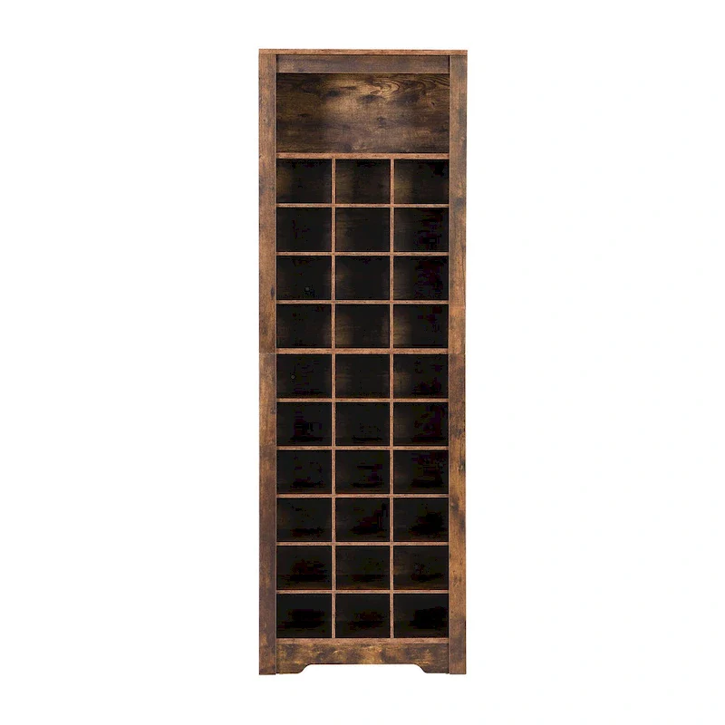 Stylish Design 30 Shoe Cubby Console