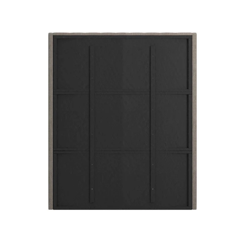 Button-Tufted Wingback Upholstered Headboard – Elegant Bedroom Accent