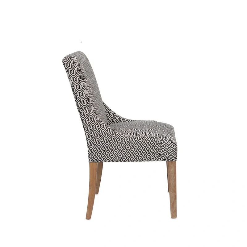 Marie Transitional Slope Arm Dining Room Chair