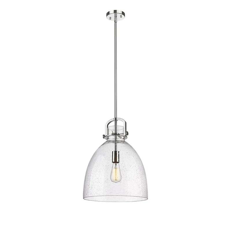 Innovations Lighting Newton Bell - 1 Light 14  Stem Hung Pendant
