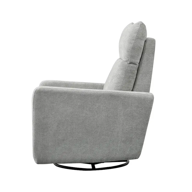 Olmas 33.5 W Power Swivel Glider Recliner with USB Charger