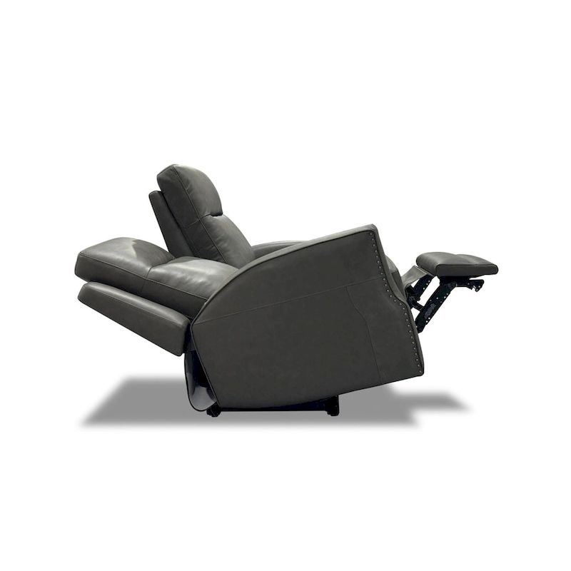 Maxwellton Cedar Power Reclining Loveseat with Power Headrests and Lumbar by Flexsteel - 56 x 42 x 39
