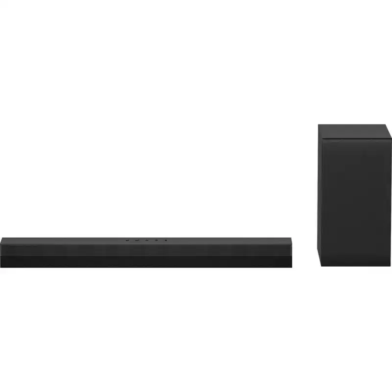 LG Soundbar SQC2 2.1ch Sound Bar w/ Bluetooth Streaming, 300W, Adaptive Sound, Refurbished