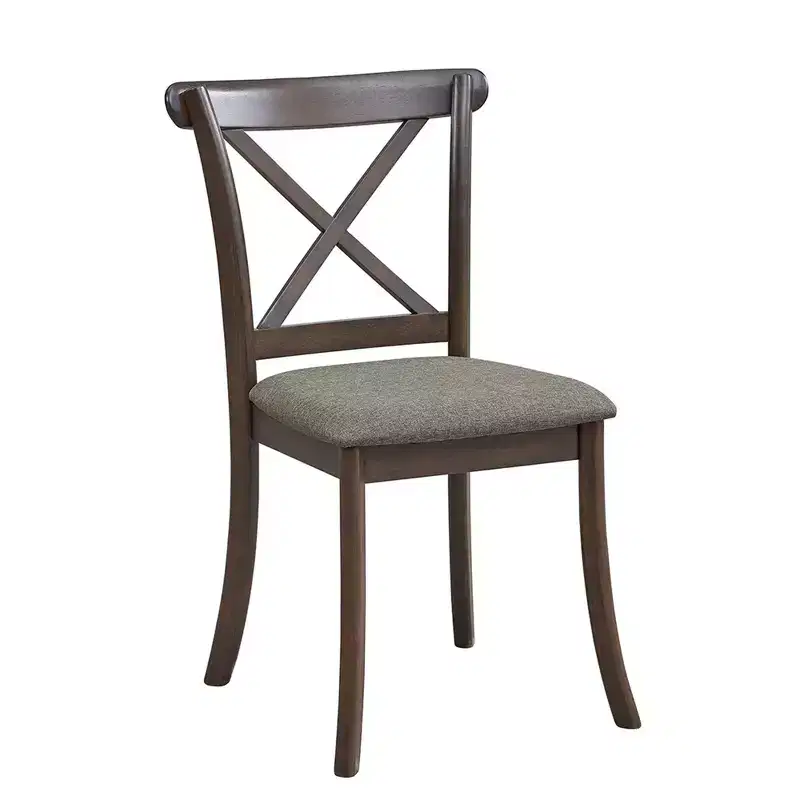 Vatros Wooden Dining Chairs Set of 2, Modern Upholstered Dining Room Chair