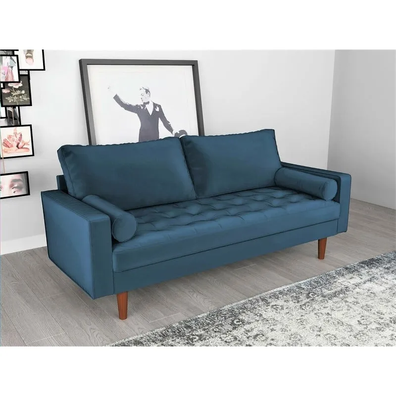 Mac Velvet Mid-century Style Sofa