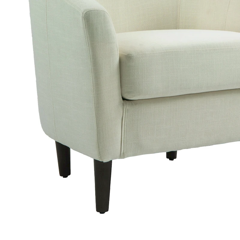 Modern Accent Chair Upholstered Barrel Chair